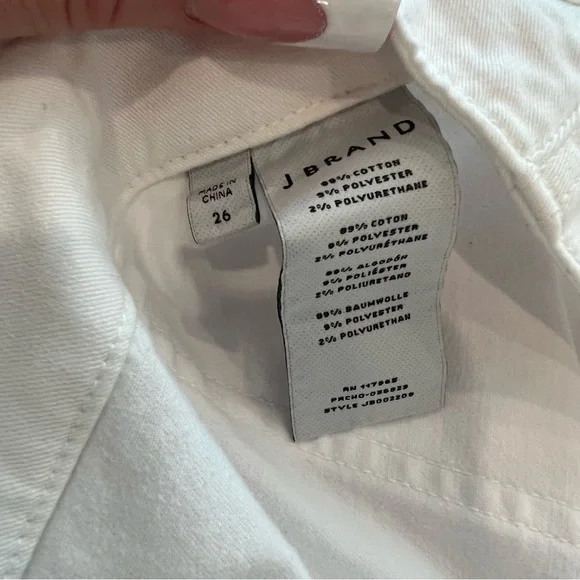 NWOT J Brand Button Fly High Waisted Shorts - Picture 4 of 5